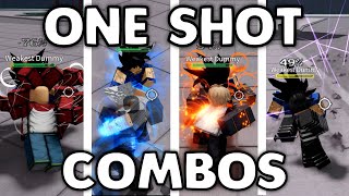 ONE SHOT COMBOS FOR EVERY CHARACTER in The Strongest Battlegrounds! screenshot 3