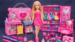 4 Minutes Satisfying With Unboxing Barbie Girl Family Playsetcute Pinkfong Ambulance Car Toys Asmr