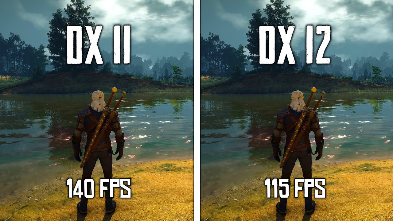 The Witcher 3 Next Gen - DirectX 11 vs DirectX 12 - Benchmark Comparison 