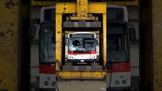 “Hydraulic Press vs Bus 🚌💥 Giant Crush Test!”#hydraulicpress #bus #buscrush #crushing #asmr