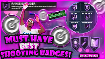 NEW BEST SHOOTING BADGES IN NBA 2K20 AFTER PATCH! NEVER MISS! BEST BADGES FOR EVERY BUILD IN 2K20!