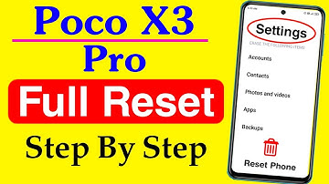 How to Factory Reset Poco X3 Pro | Poco X3 Pro Reset Kaise Karen