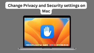Change Privacy and Security settings on Mac | change Security and privacy settings in macOS 2022