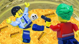 1000 degree melting tank of gold  Lego police