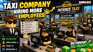 HIRING MORE EMPLOYEES IN MY TAXI COMPANY || ROBLOX GAME ||  screenshot 5