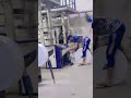 Plastic shopping bag manufacturing #machine #plastic #lahore #worker
