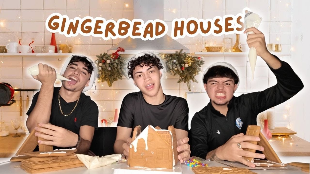 Мы сделали ПРЯНИЧНЫЕ ДОМИКИ!