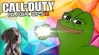 BO3 Zombies Funny Moments - Pepe Saved Our Lives