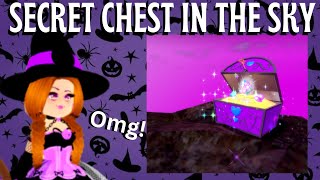 How to Find the SECRET CHEST in the *SKY* | Royale High screenshot 1
