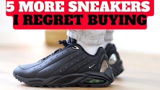 TOP 5 SNEAKERS I REGRET BUYING (End of 2022)