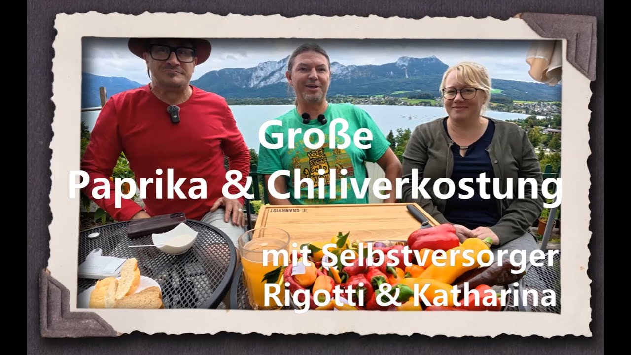 Große Paprika & Chiliverkostung 2025