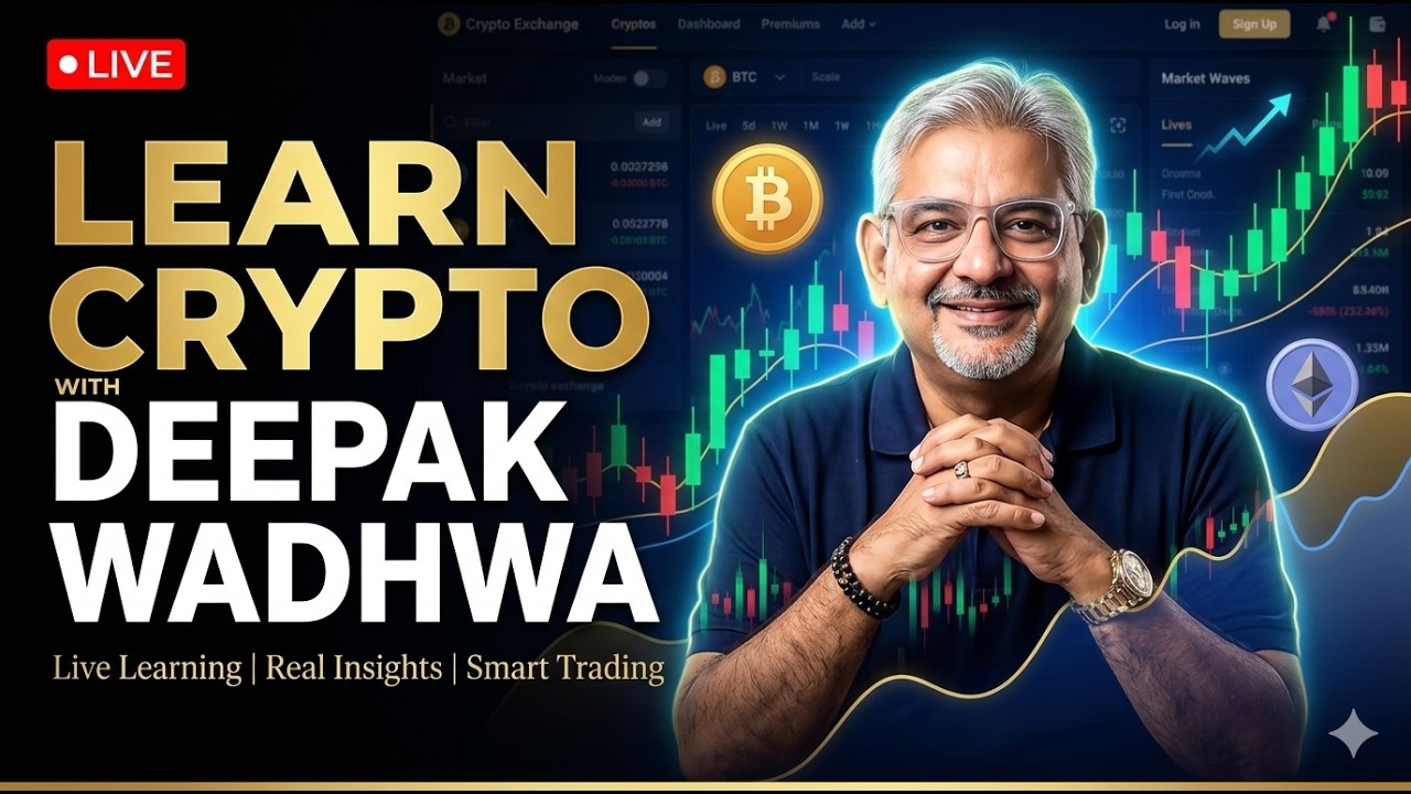 Cryptos LEARNINGS With Deepak Wadhwa | 30-03-2026 - YouTube