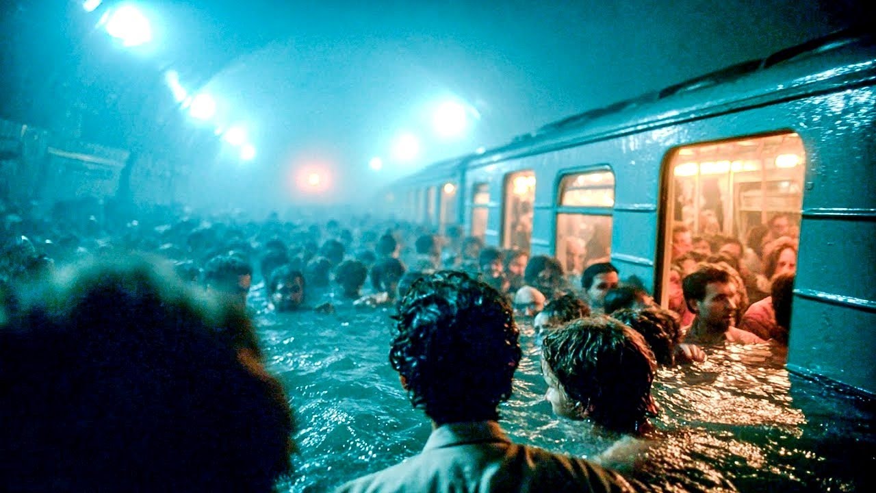 ٢٠٠٠ واحد محبوسين جوه مترو غرقان ميّه، ومفيش أي طريق يخرجوا منه!