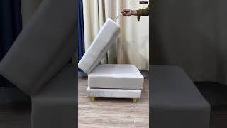 Kids Convertible Ottoman Sleeper Bed – Space Saving Foldable Design