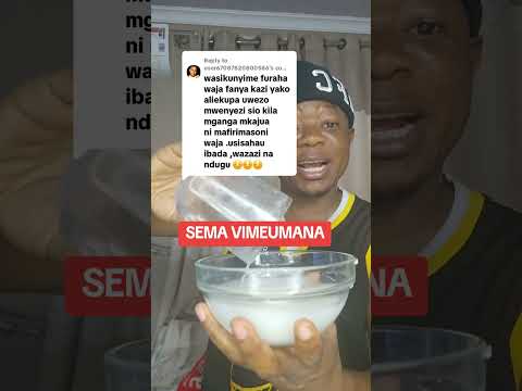 Fanya Dawa Iyo Ufaidike 