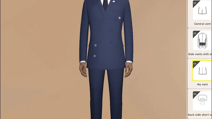 Custom suit APP by Kutesmart, make it yours by adding your LOGO