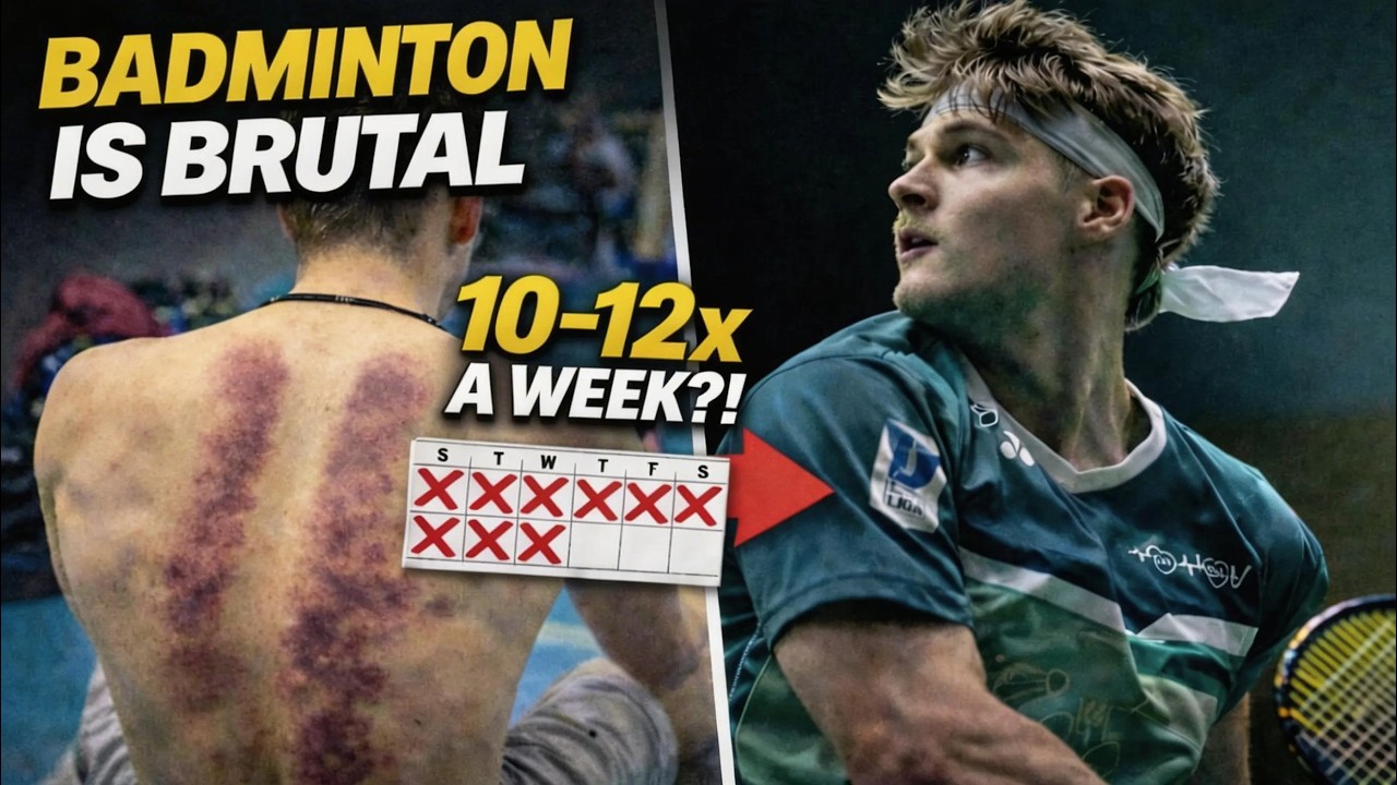 This is what Badminton Training does to your Body / A WEEK IN MY LIFE