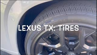 Lexus TX500h: Continental CrossContact LX20