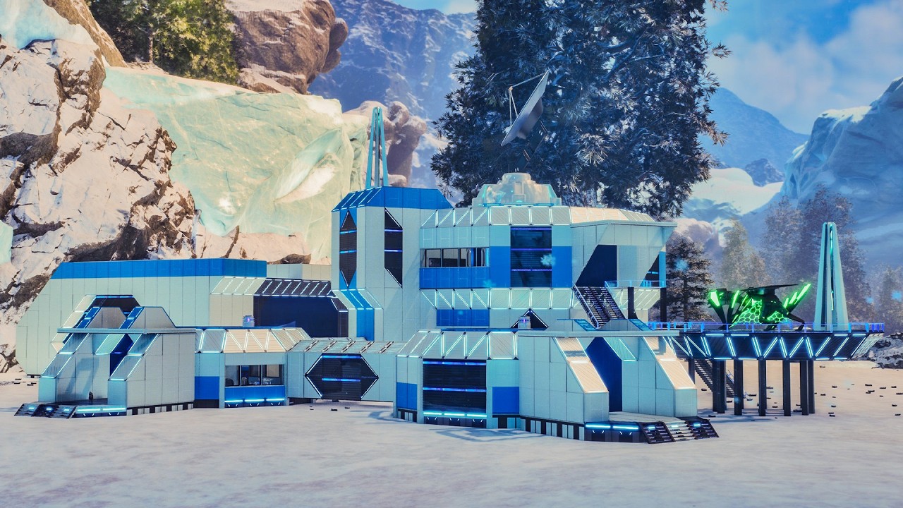 I Built an All-in-One Modular Space Base in ARK: Survival Ascended!