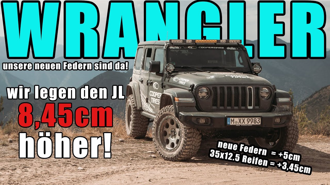 Jeep Wrangler JL: Wir legen die Legende höher! Eibach, Bilstein, delta4x4 