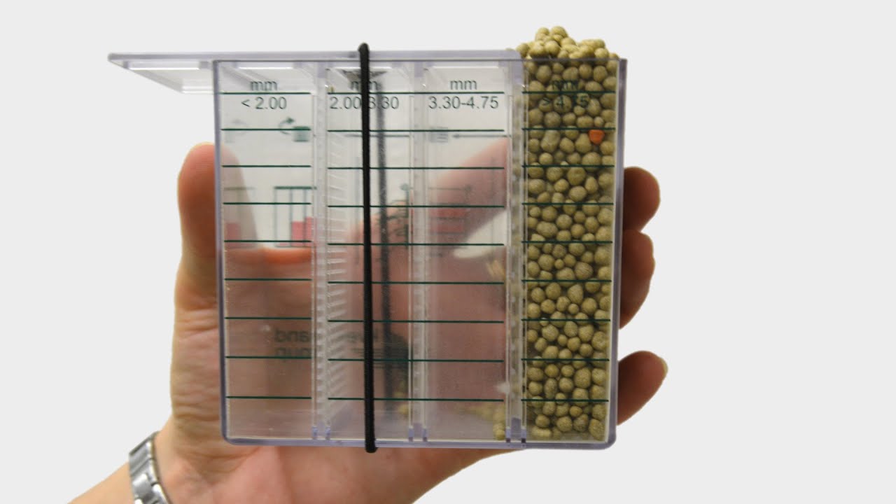 Fertiliser analysis set