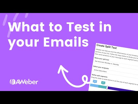 What should I test in my emails? 3 ideas you can split test today!