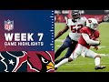 Texans vs. Cardinals Week 7 Highlights | NFL 2021