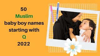 Muslim name starting with Q| Muslim boy names Q se | Q letter Muslim boy Names with Meaning