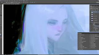 Digital Painting Process for Griffith (Berserk)