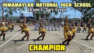 CHAMPION- HIMAMAYLAN NATIONAL HIGH SCHOOL DRUM & LYRE CORPS | Kabankalan 117th Founding Anniversary