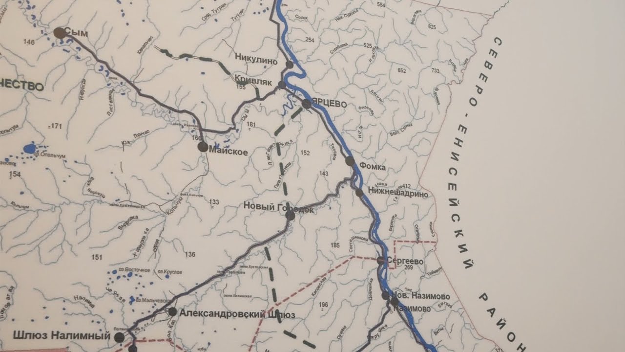 Ярцево красноярский край карта