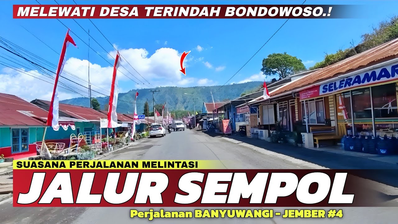 Jalur Alternatif Menuju Jember Paling Indah‼️Seperti ini Keindahan Jalur Sempol Ijen Menuju Jember