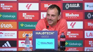 Rueda de prensa Albacete BP vs CD Leganés