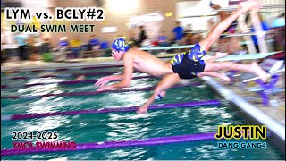 Justin At 2nd Lym Vs Bcly Dual Meet 202425 Season Ymca Swimming