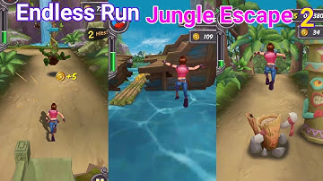 Endless Run : jungle escape 2 Game All level Gameplay Android and iOS Game