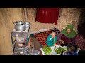 Living small  primitive life in afghanistan cave homes