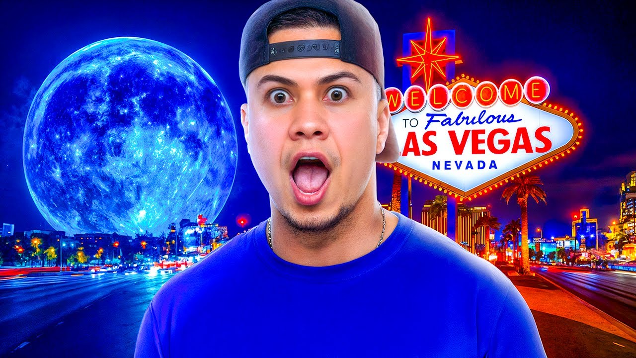 FOMOS NA MAIOR ESFERA DO MUNDO EM LAS VEGAS!!