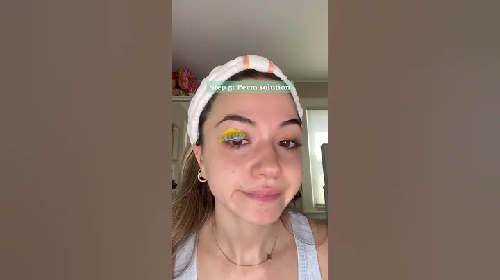 This is how I do my lash lifts at home 🫶🏻🤩 #Shorts