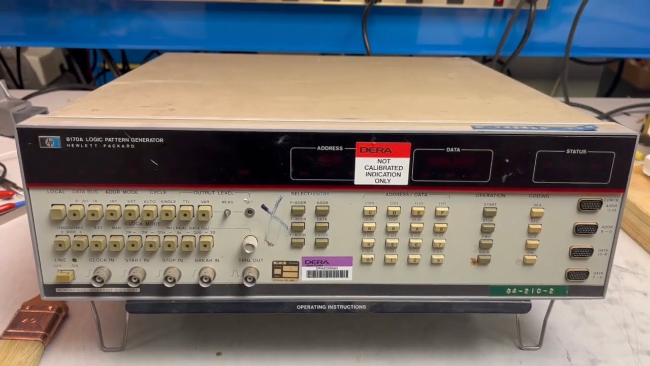 HP 8170A снова в строю