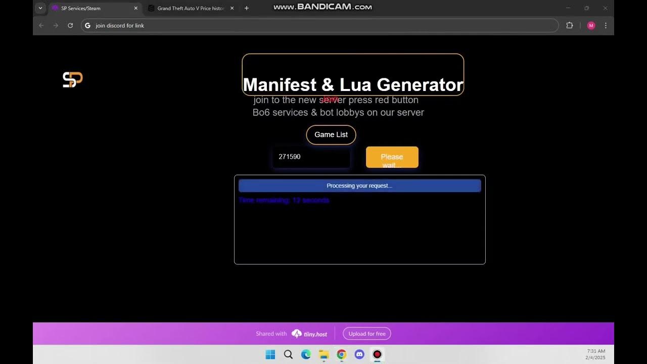 New manifest lua generator for steamtools working youtube