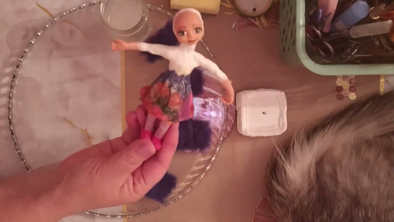 Ватная игрушка Гномочка/Идеи от Феи