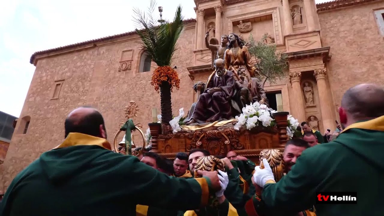MIÉRCOLES SANTO EN HELLÍN Procesión de la Oración del Huerto - 16 de abril de 2025