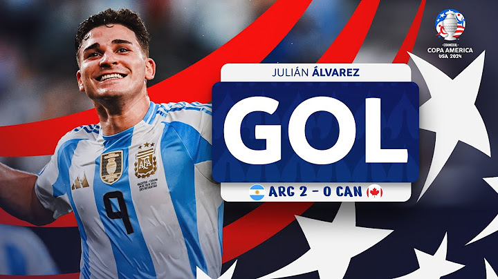 GOL DE JULIÁN ÁLVAREZ | ARGENTINA 2-0 CANADÁ | CONMEBOL COPA AMÉRICA USA 2024™