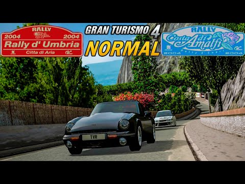 Видео: Жестокие асфальтовые ралли Умбрии и Капри с TVR V8S / Прохождение Gran Turismo 4 на PS2 #65