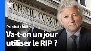 «Le RIP a été conçu pour ne jamais être appliqué !» - Dominique Rousseau
