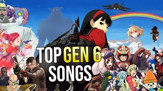 Top 50 GEN 6 Video Game Songs - Party Rank