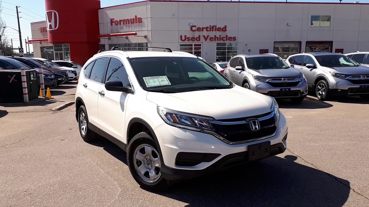 2015 Honda CR-V LX - YouTube