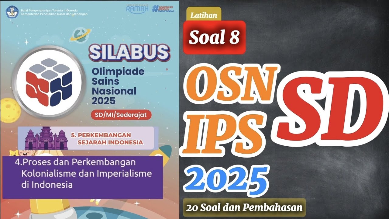 Soal 8  ✅️ OSN IPS  SD || 2025 || Bedah Silabus || Soal HOTS & LOTS