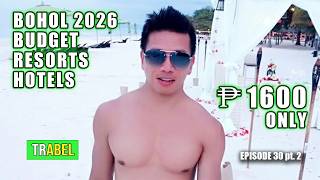 Where to Stay in Bohol 2026? Budget Beachfront Resort Hotel Review, worth it?  | Abel Flora Ep30 P2
