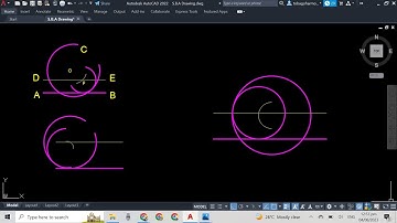 How to - Construct an Internal Tangential Arc to Another Arc and a Line Using 3 Different Examples